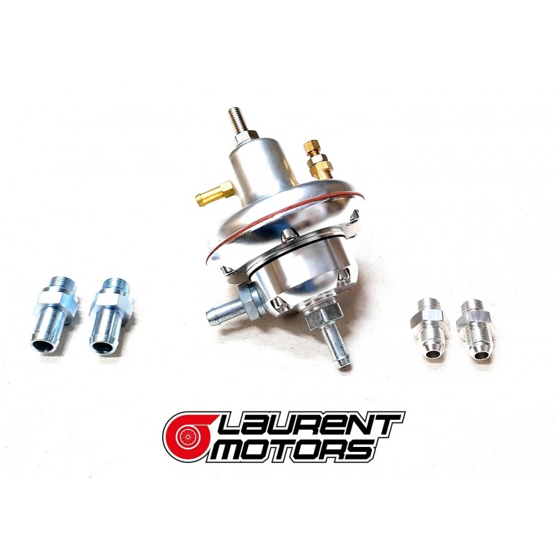Rising rate adjustable Fuel pressure regulator - Aluminium Rising rate adjustable Fuel pressure regulator - Aluminium