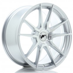 JR Wheels JR21 18x8,5 ET35 5x112 Silver Machined