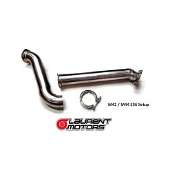 Descente d'échappement BMW E36 - 4 cylindres - Top Mount - 2.5"