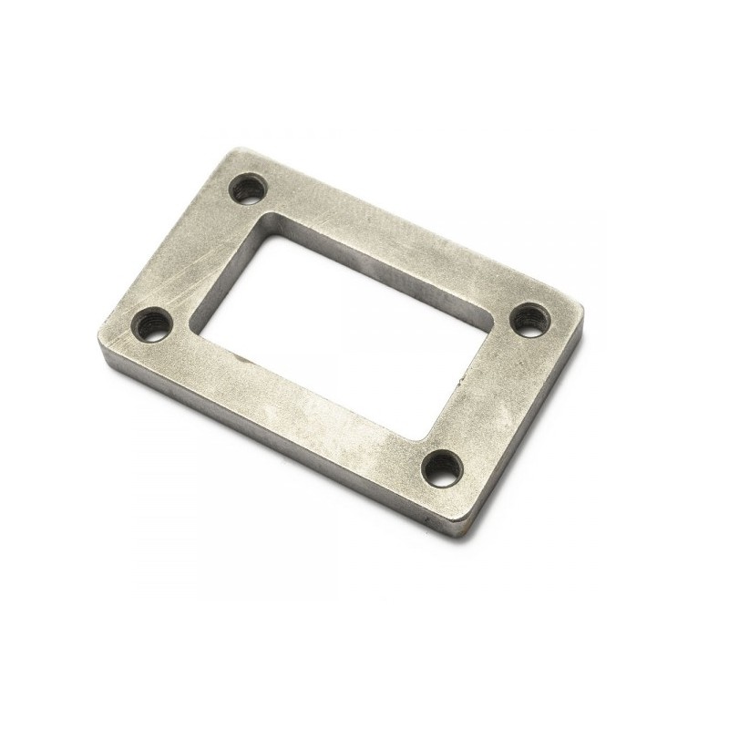 PLATINE DE FIXATION TURBO T2 / T25 EN INOX A SOUDER