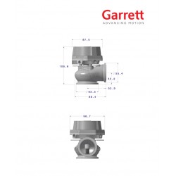 Wastegate Externe GARRETT GVW-45