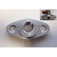 Platine d'arrivée d'huile t3t4