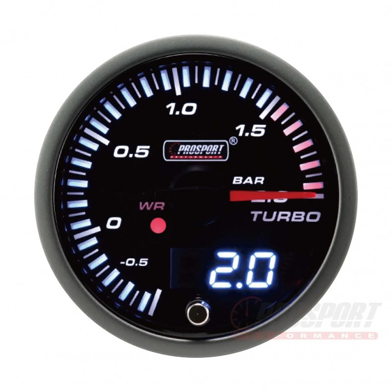 Pression Turbo - Manomètre Prosport - JDM - 52mm Pression Turbo - Manomètre Prosport - JDM - 52mm