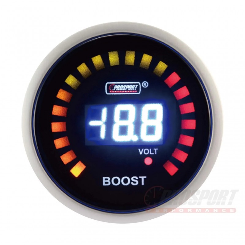 Pression Turbo - Manomètre Prosport - LCD - 52mm