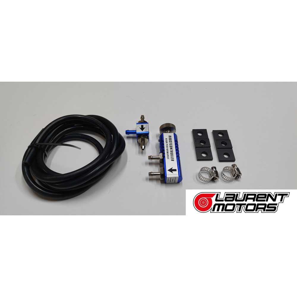 BoostPRO Red Manual Boost Controller Kit – 0-30PSI With Gauge & Mounting Hardware (Universal MBC)