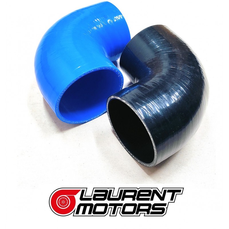 Durite 3" 76mm coudé 90°