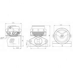 Turbosmart Gen-V UltraGate 38mm - Wastegate externe