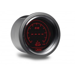 EGT Prosport manomètre 52mm - EVO - EGT - Bleu/Rouge