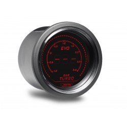 Pression Turbo Prosport Manomètre 52mm - EVO - Bleu/Rouge