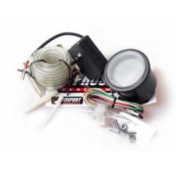 ProSport gauge turbo boost pressure 52mm - EVO - White/green