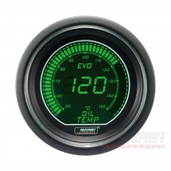 ProSport EVO gauge oil temperature - 52 mm - EVO - White-Green