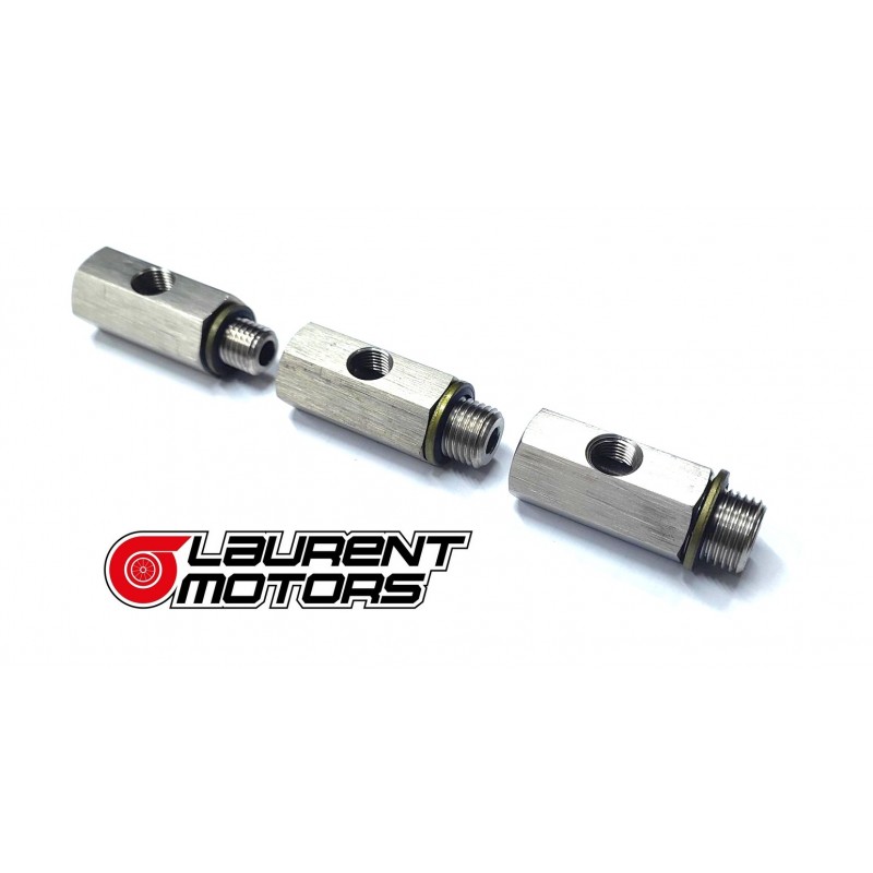 Oil pressure gauge adapter or turbo oil supply Oil pressure gauge adapter or turbo oil supply