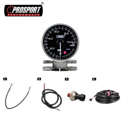 Öl Druck ProSport Manometer 52mm - SUPREME